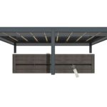 4X8-grey-color-Pergola-with-motorised-blinds-for-Swimspas